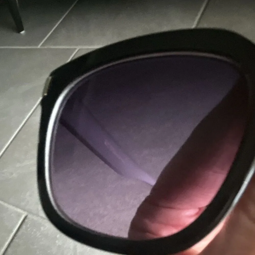 BCBGeneration BG3070CE Women's Cat Eye Sunglasses Black Frame Purple Gradient